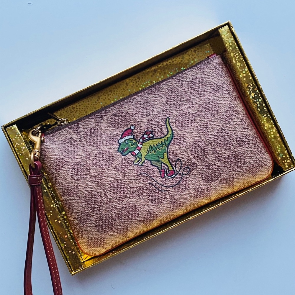 Authentic Coach Rexy Wristlet